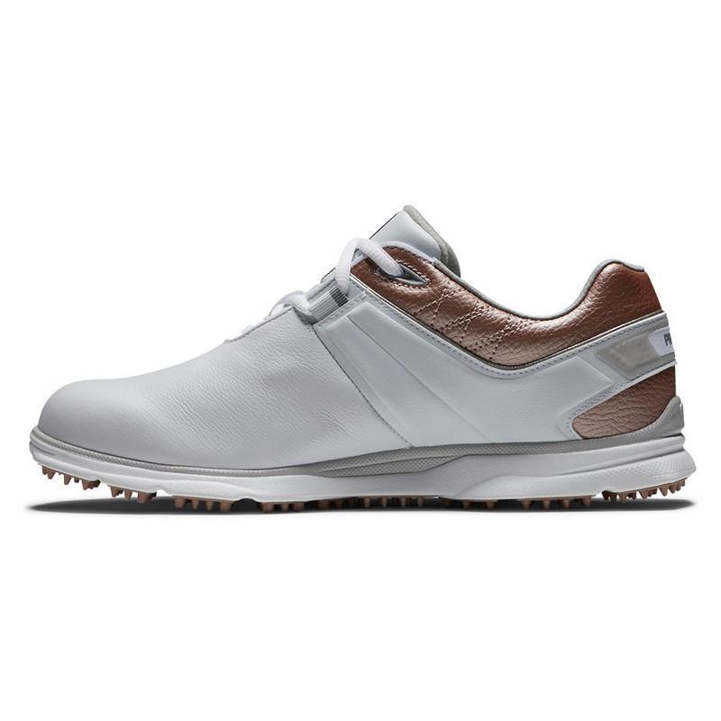 FootJoy Pro SL Women's Golf Shoe - White/Rose - main image