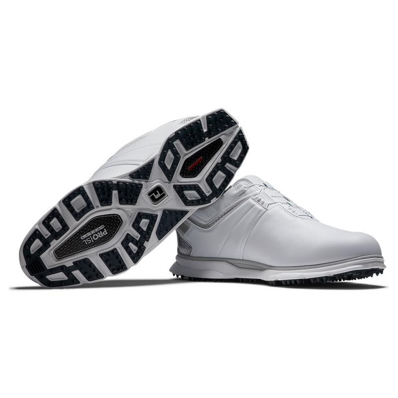 FootJoy Pro SL Carbon BOA Golf Shoe - White/Silver - main image