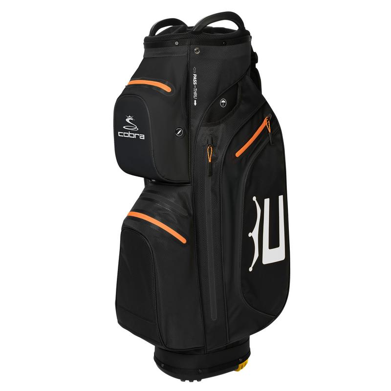 Cobra UltraDry Pro Golf Cart Bag - Black/Gold