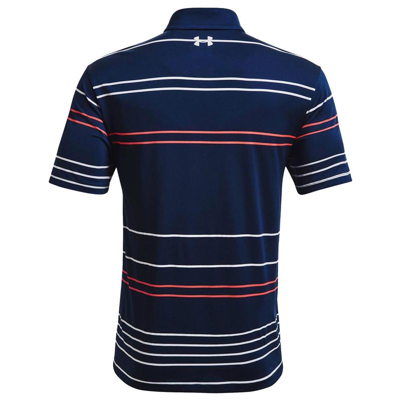 Under Armour Playoff 2.0 Polo Shirt 2022 - Academy/Rush Red/White - main image