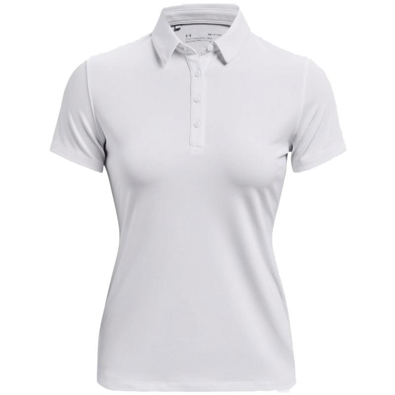 Under Armour Womens Zinger Short Sleeve Polo Shirt - White - main image
