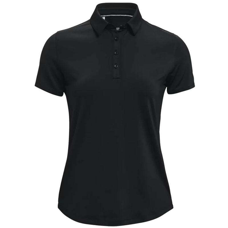 Under Armour Womens Zinger Short Sleeve Polo Shirt - Black - main image