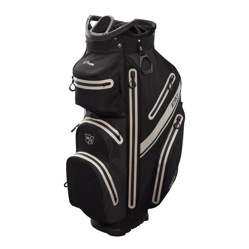 Wilson Exo Dry Waterproof Golf Cart Bag - Black