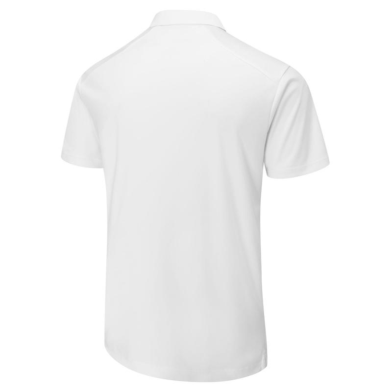 Ping Lindum Golf Polo Shirt - White