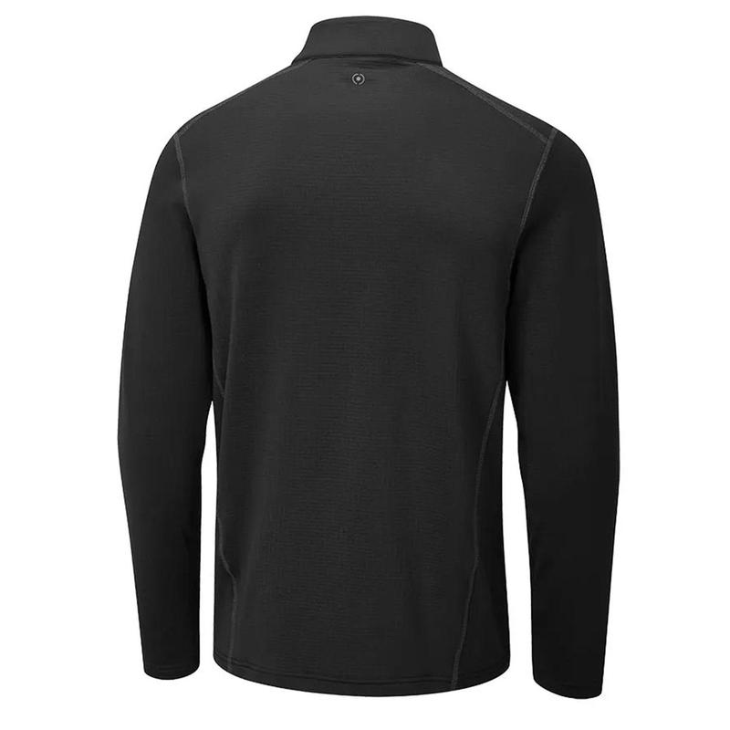 Ping Edwin Half Zip Golf Midlayer Sweater - Black