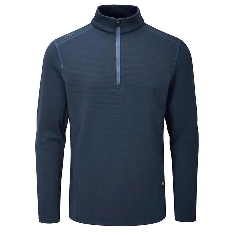 Ping Edwin Half Zip Golf Midlayer Sweater - Navy - main image