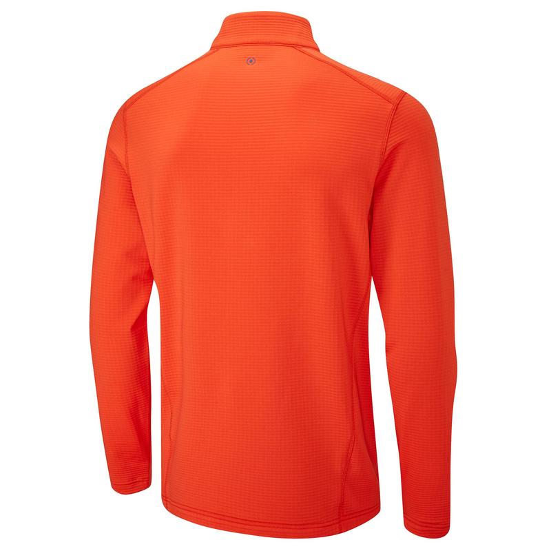 Ping Edwin Half Zip Golf Midlayer Sweater - Flame - main image