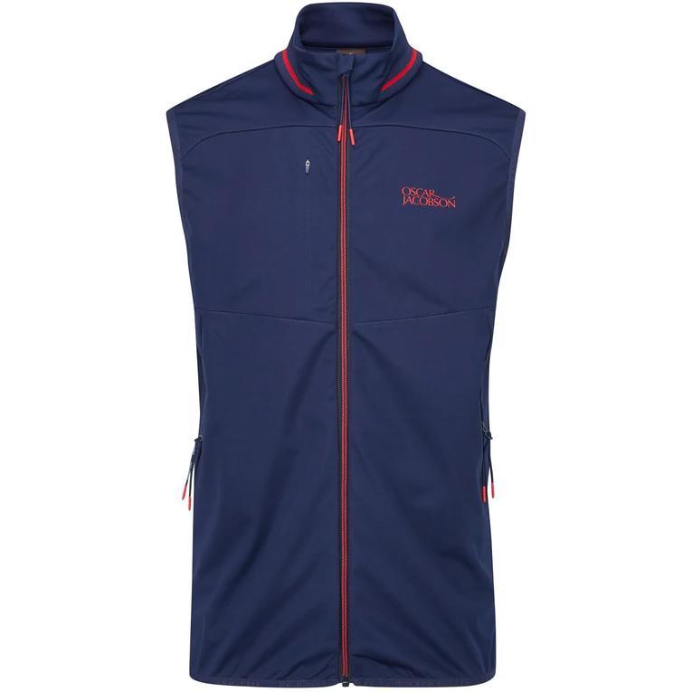 Oscar Jacobson Rolfe Tour Golf Gilet - Navy - main image