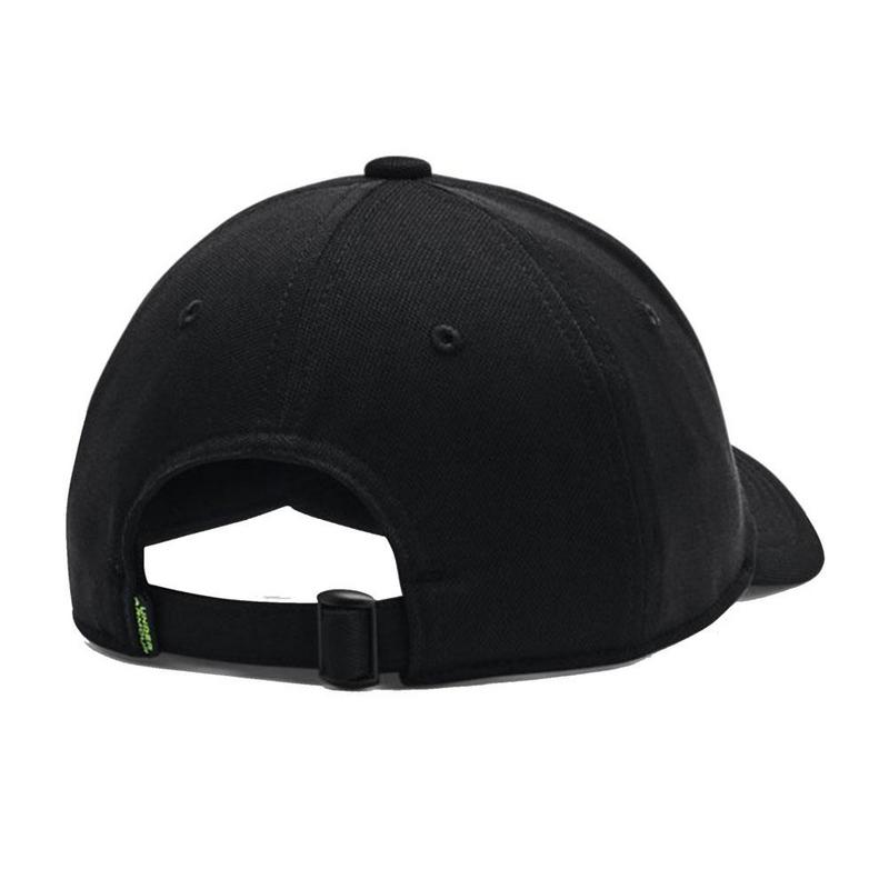 Under Armour Junior Blitzing Golf Cap - Black/Lime - main image