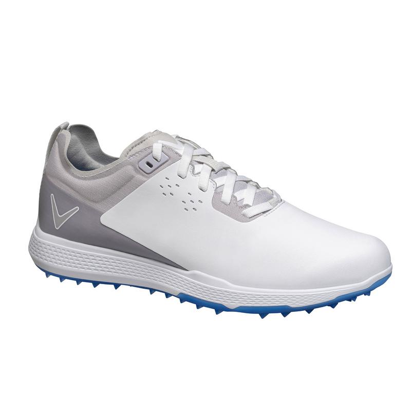 Callaway Nitro Pro Golf Shoes - White/Vapour Blue