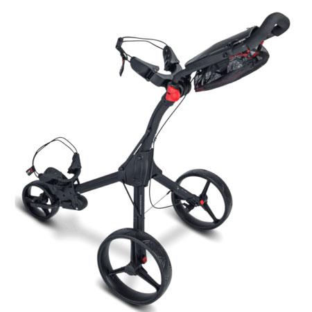 Big Max IQ+ 3 Wheel Golf Push Trolley - Black - main image