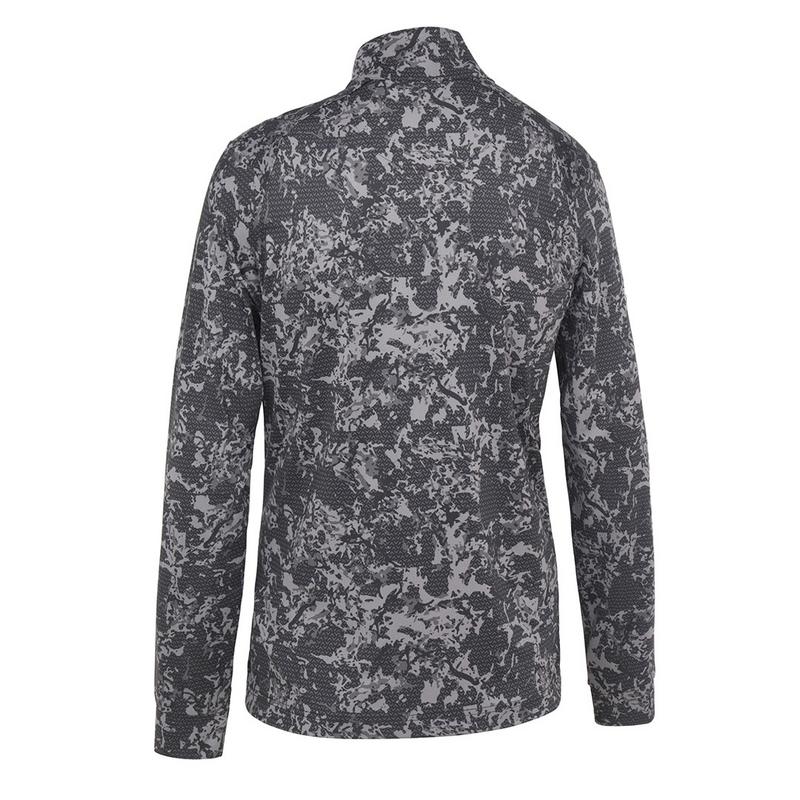 Callaway Camo Sun Printed 1/4 Zip Top - Black - main image