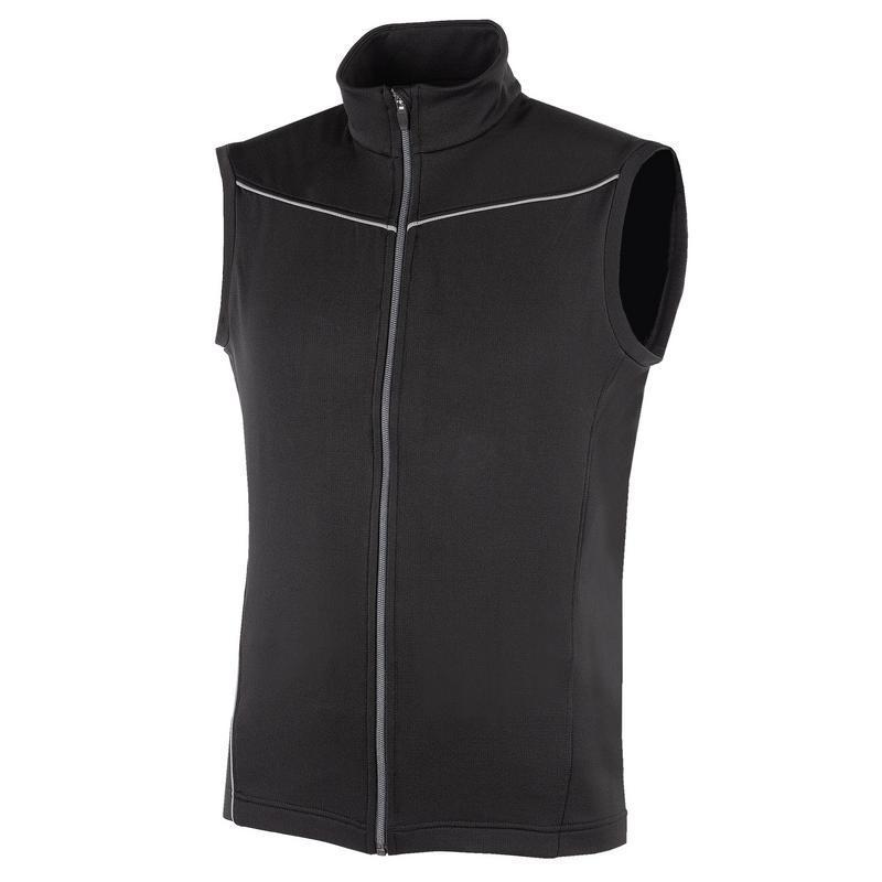 Galvin Green Davon INSULA Full Zip Golf Vest - Black  - main image