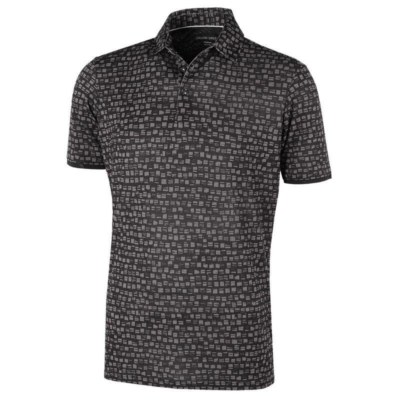 Galvin Green MACK Ventil8+ Golf Shirt - Black - main image