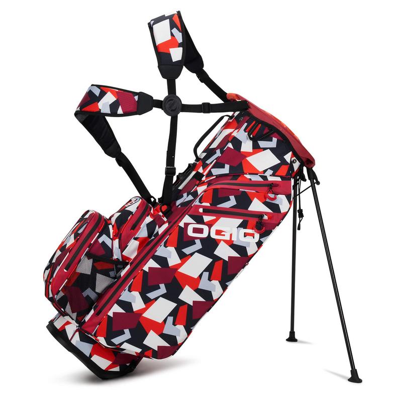 Ogio All Elements Waterproof Golf Stand Bag - Red - main image