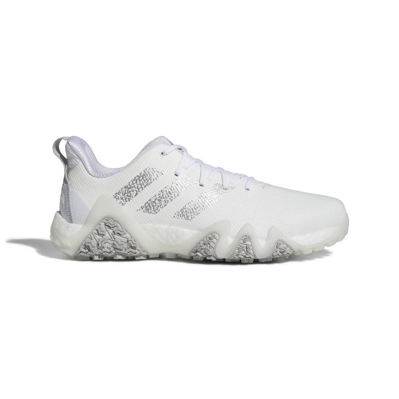 adidas CODECHAOS 22 Golf Shoes - White/Silver/Grey