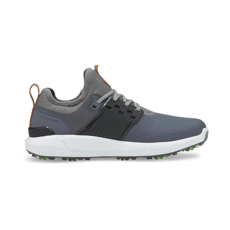 Puma Ignite Articulate Golf Shoes - Grey/Gold - main image