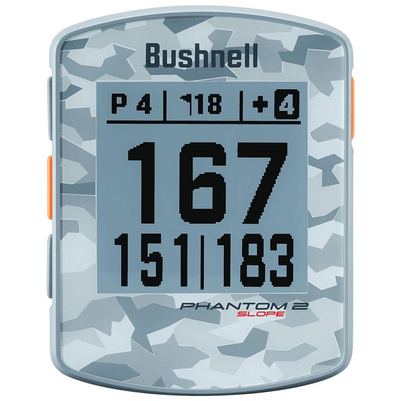 Bushnell Phantom 2 Slope Golf GPS Rangefinder Device Snow Camo