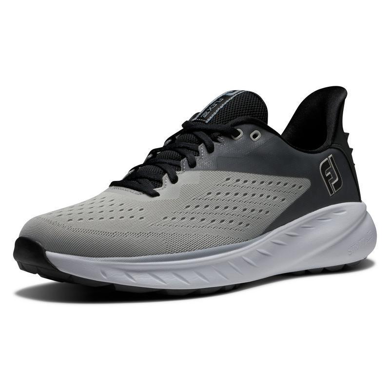 FootJoy Flex XP Golf Shoes  - Grey/White/Black - main image