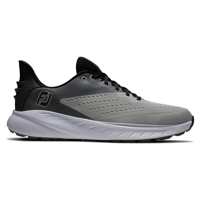 FootJoy Flex XP Golf Shoes  - Grey/White/Black - main image