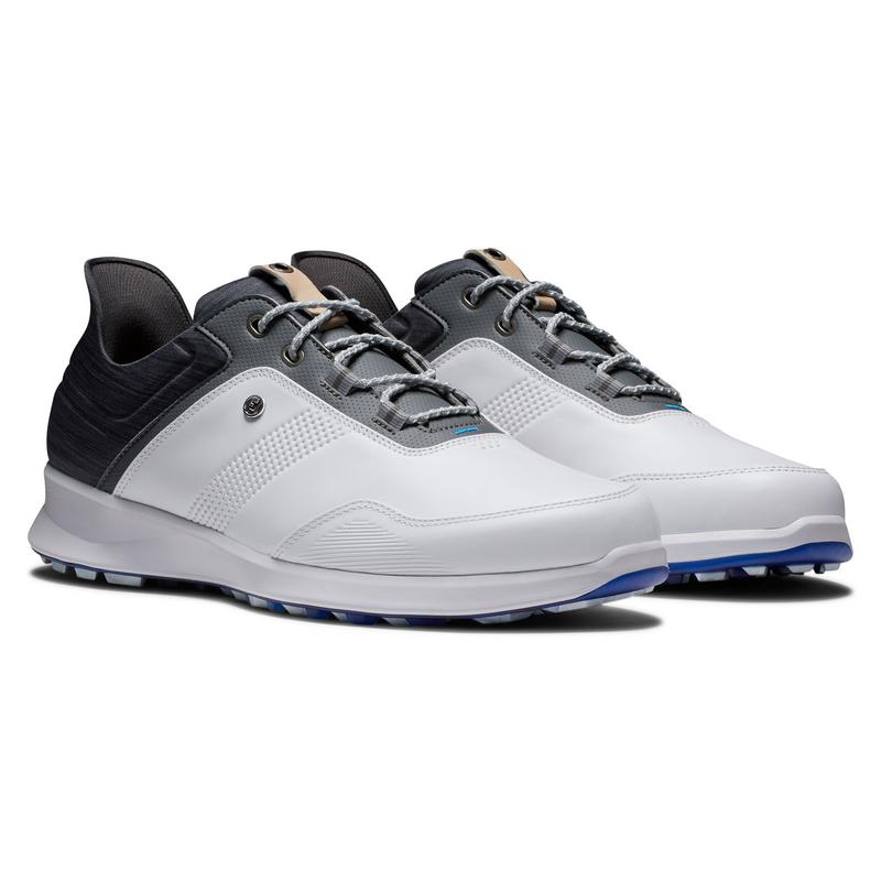 FootJoy Stratos Golf Shoe - White/Charcoal/Blue jay - main image
