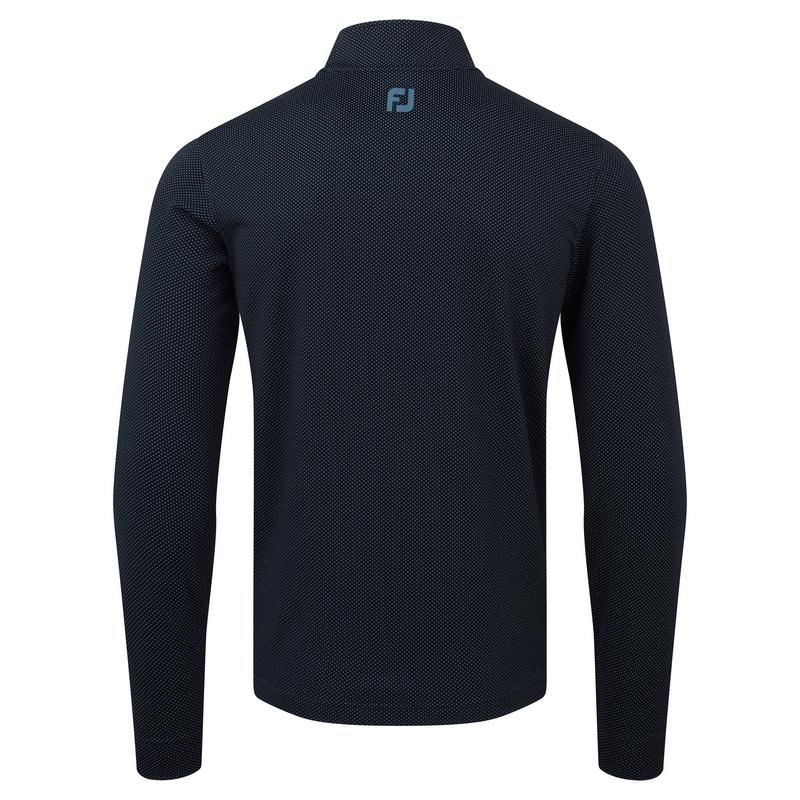 FootJoy Thermoseries Mid Layer Zip Golf Sweater - Navy/Slate - main image