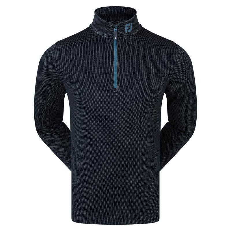 FootJoy Thermoseries Mid Layer Zip Golf Sweater - Navy/Slate - main image