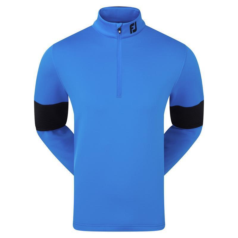 FootJoy Ribbed Chillout XP Golf Sweater - Sapphire/Black - main image