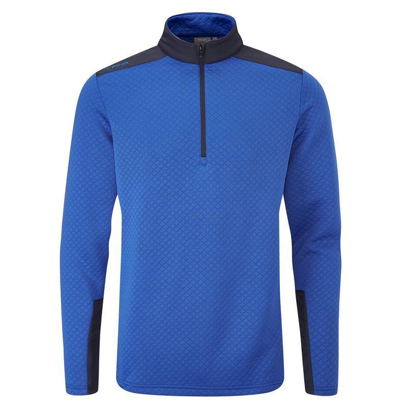 Ping Marshall Half Zip Fleece Golf Sweater North Sea / Navy