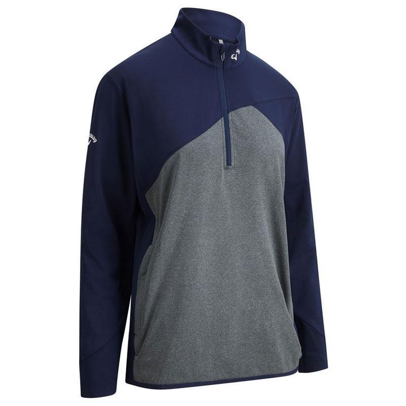 Callaway Aquapel 1/4 Zip Tour Logo Golf Sweater - Navy - main image