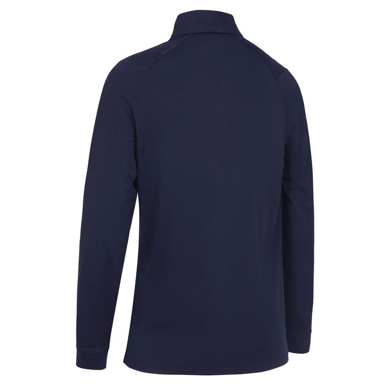 Callaway Long Sleeve Performance Tour Logo Golf Polo