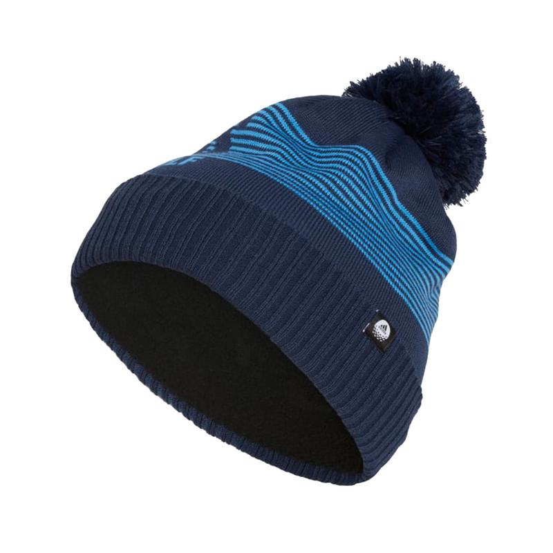 adidas Pom Golf Beanie Hat - Navy - main image