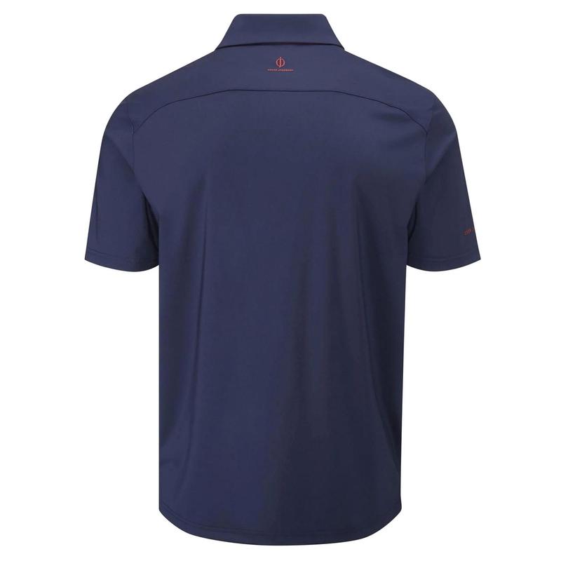 Oscar Jacobson Chap II Tour Golf Polo Shirt - Navy