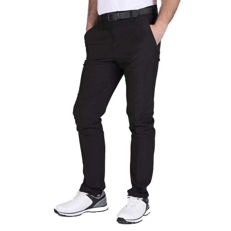 Island Green Tour Stretch Tapered Golf Trouser - Black - main image