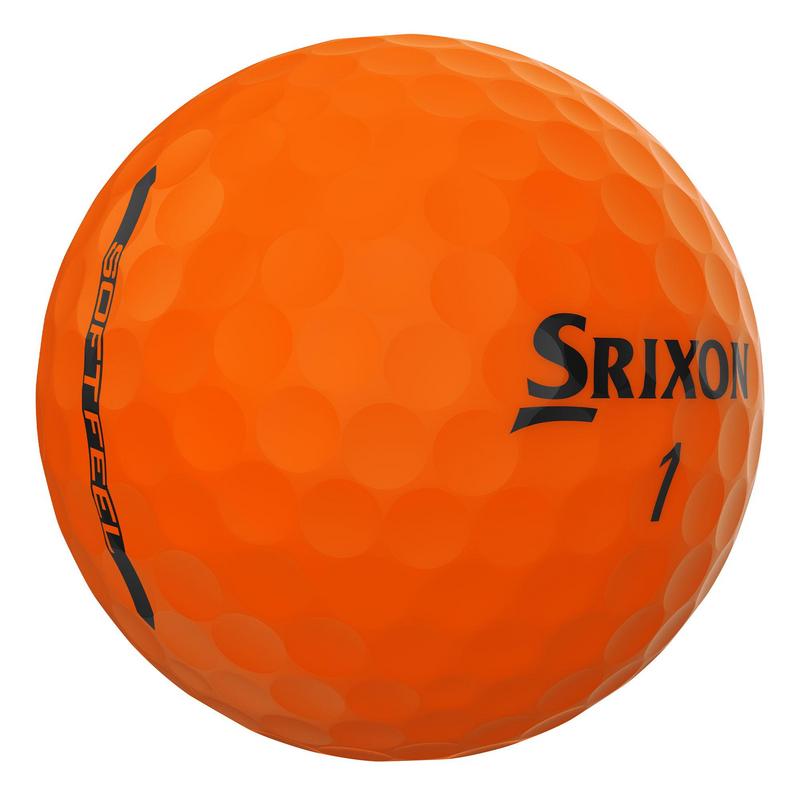 Srixon Soft Feel Bite Golf Balls - Orange (4 FOR 3) - main image