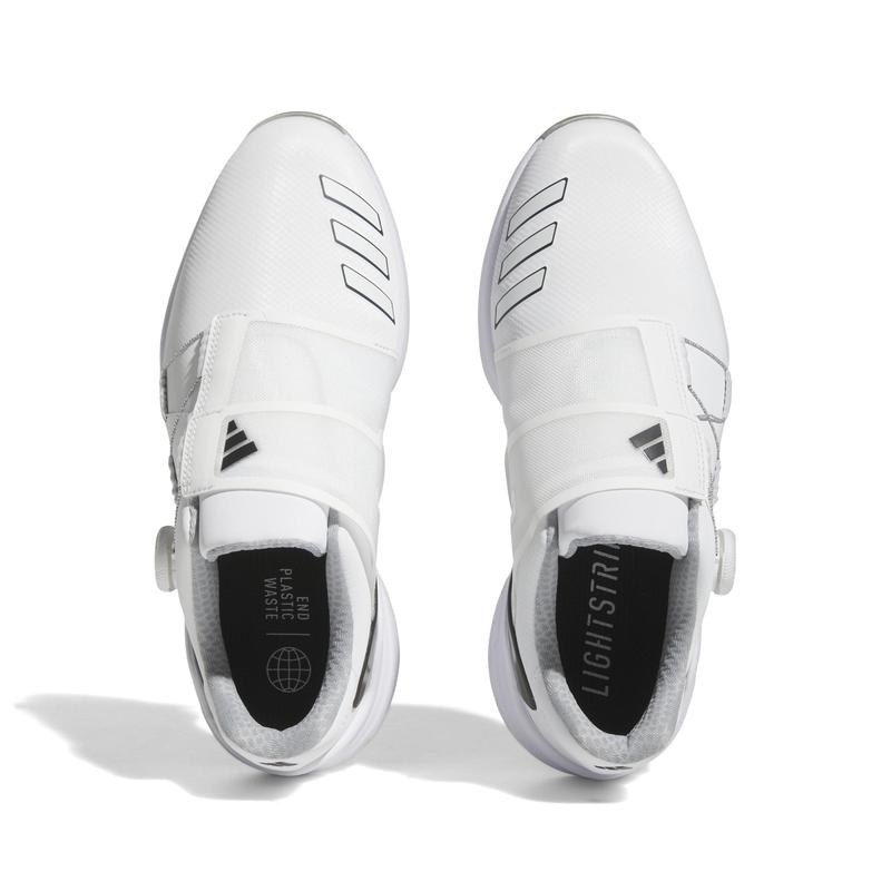 adidas ZG23 BOA Golf Shoes - White/Black