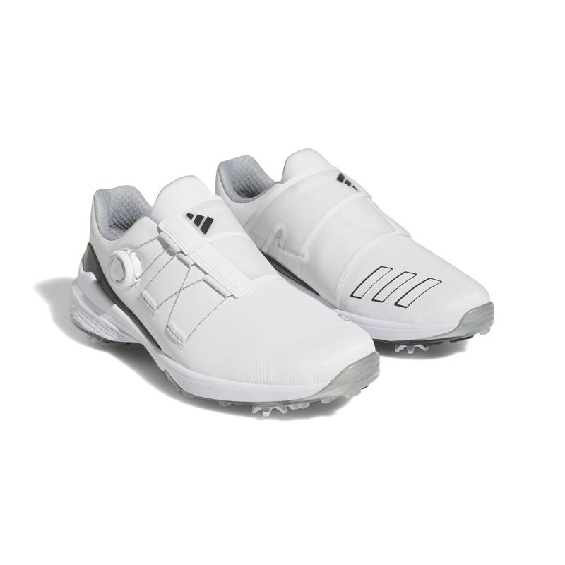 adidas ZG23 BOA Golf Shoes - White/Black - main image