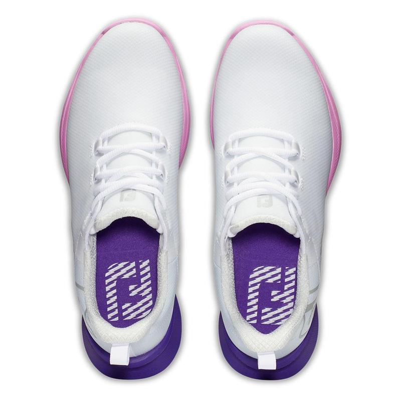 Footjoy Fuel Sport Women's Golf Shoe - White/Purple/Pink - main image