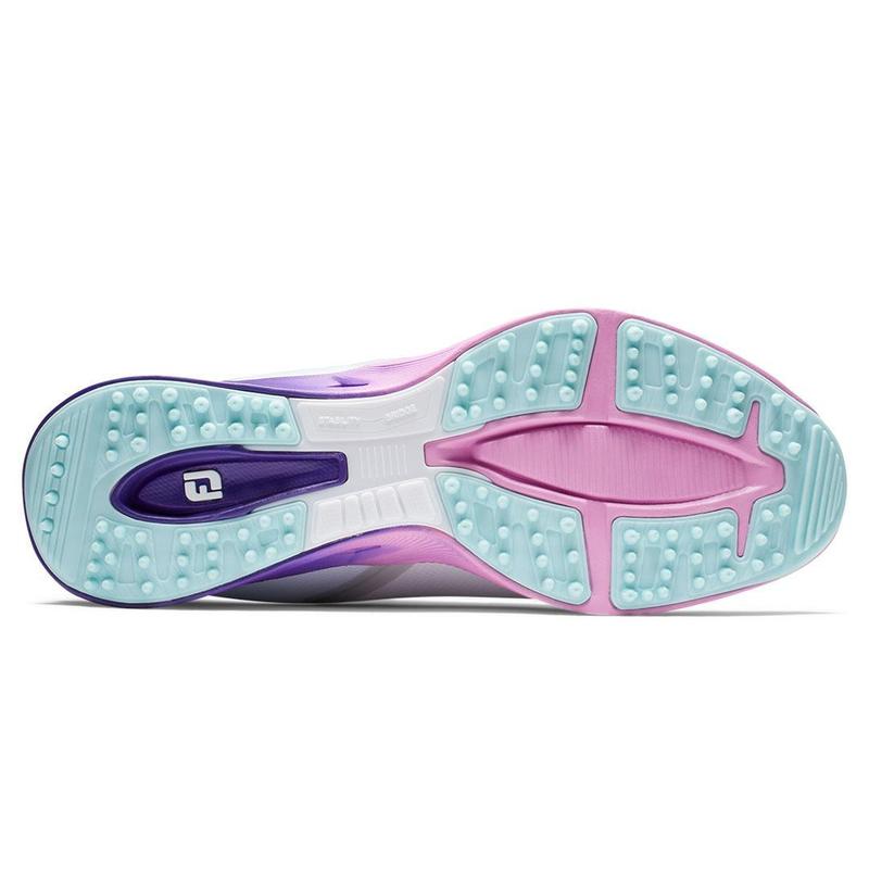 Footjoy Fuel Sport Women's Golf Shoe - White/Purple/Pink - main image