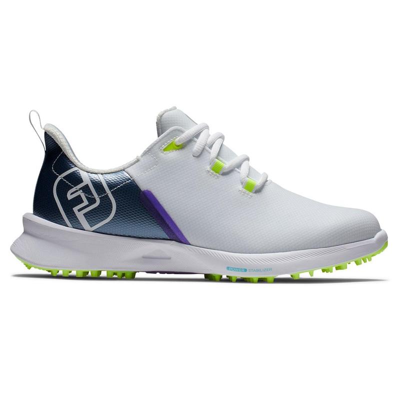 Footjoy Fuel Sport Women's Golf Shoe - White/Navy/Green - main image
