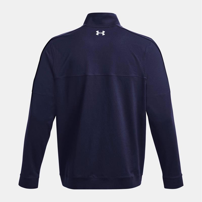 Under Armour UA Storm Midlayer Half Zip Golf Sweater - Midnight Navy - main image