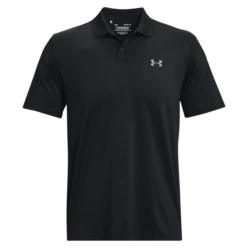 Under Armour Performance 3.0 Golf Polo Shirt - Black - main image