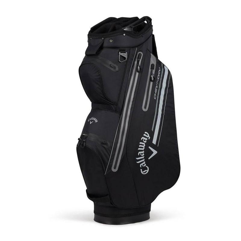 Callaway Chev Dry 14 Waterproof Golf Cart Bag Black Click Golf