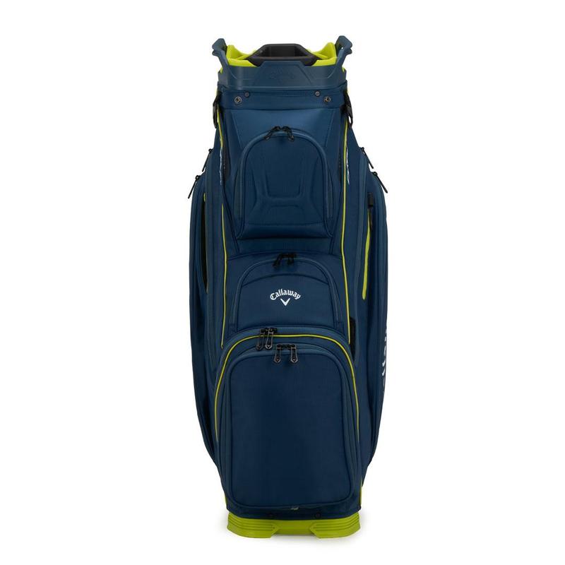 Callaway Golf Org 14 Cart Bag 2023 - Navy/Flo Yellow