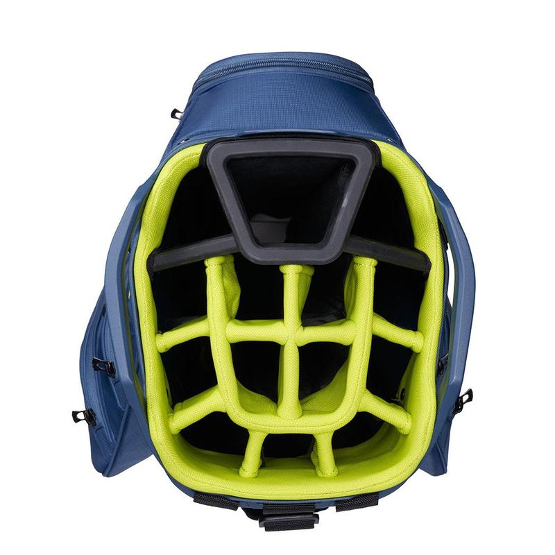 Callaway Golf Org 14 Cart Bag 2023 - Navy/Flo Yellow