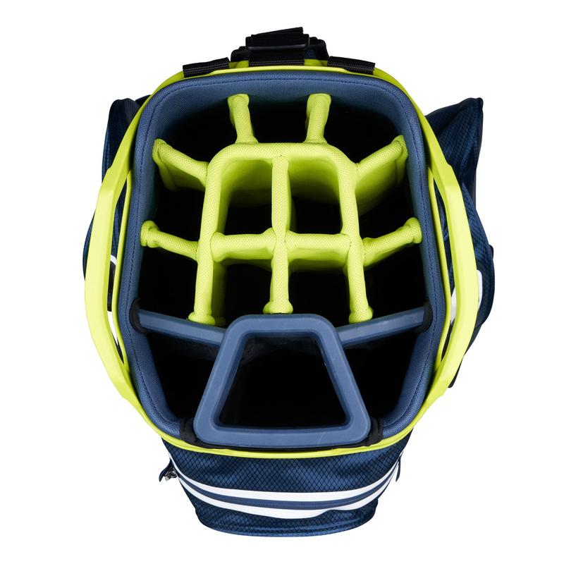 Callaway Golf Org 14 HD Waterproof Cart Bag 2023 - Navy/Flo Yellow