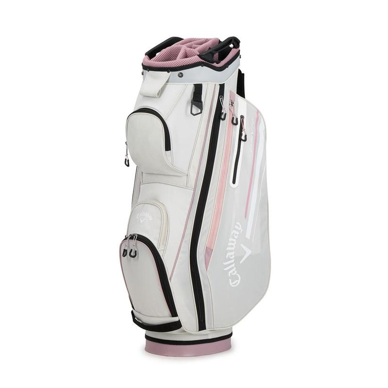 Callaway Golf Chev 14 Plus Cart Bag 2023 - Silver/Rose