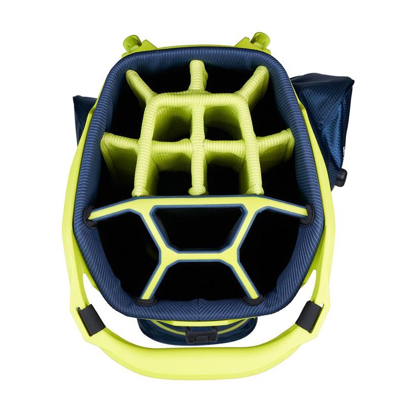 Callaway Golf Fairway 14 HD Waterproof Stand Bag 2023 - Navy/Flo Yellow