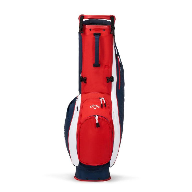 Callaway Golf Hyperlite Zero Double Strap Stand Bag 2023 - Red/White/Navy
