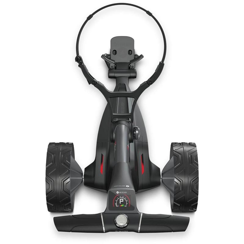 Motocaddy M1 DHC Graphite Electric Golf Trolley - Standard Lithium - main image